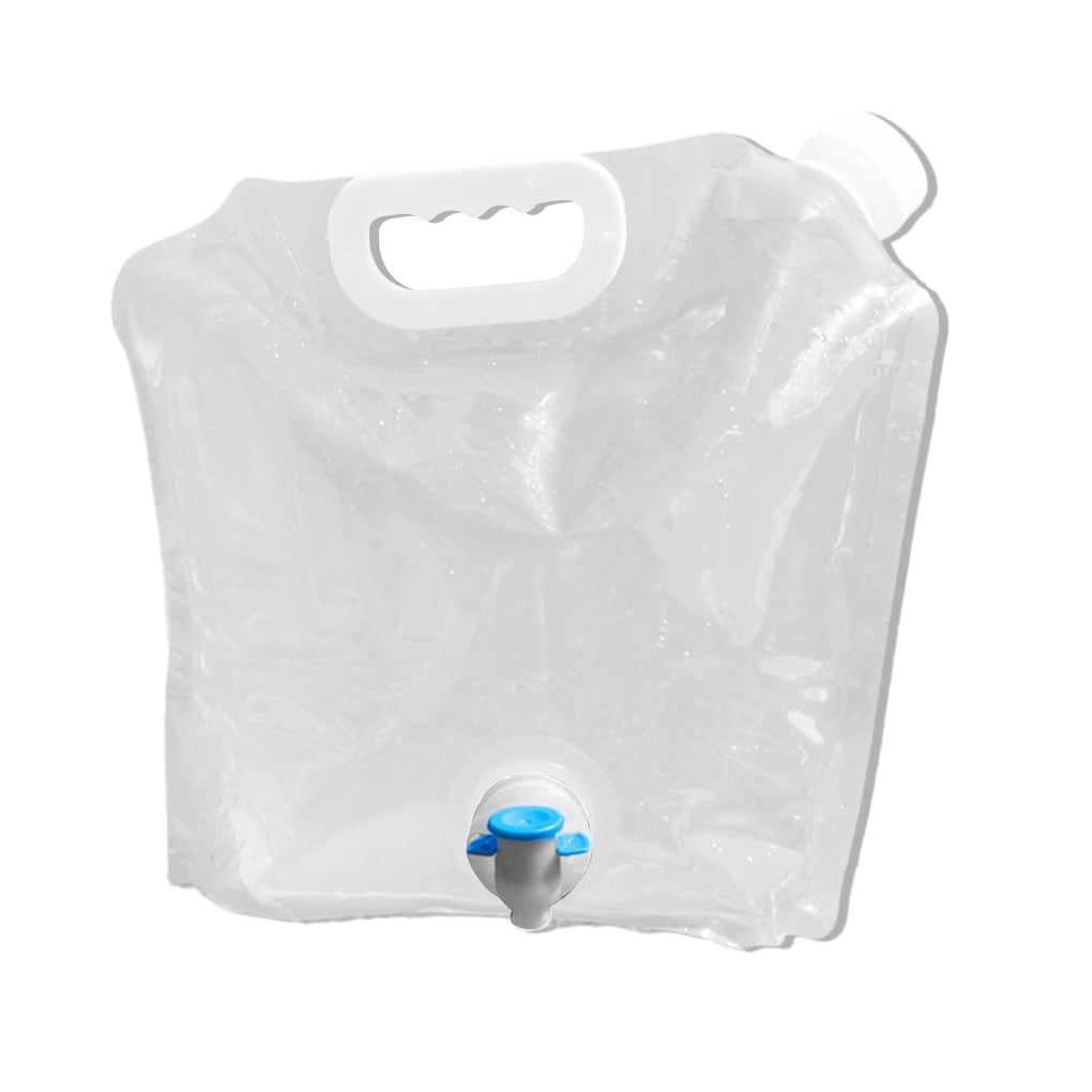 TureClos Plastic Water Bag Collapsible Jug Container Emergency Camping