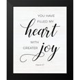 thumbnail image 2 of CAD Designs 15x18 Black Modern Framed Museum Art Print Titled - Greater Joy, 2 of 5