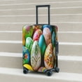 thumbnail image 6 of Rateoe Easter Eggs Printed Luggage Cover, Suitcase Protector Fits 18-32 Inch Luggage-Large, 6 of 7