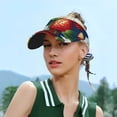 thumbnail image 6 of Bingfone Adjustable Empty Top Sun Visor For Women And Men-Strawberry2, 6 of 8