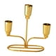 thumbnail image 5 of Candelabro de metal, candelabro nórdico, candelabro decorativo para sala de estar Oro, 5 of 9
