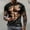 Black, variant on Men's 3D Digital Print Short Sleeve T-Shirt Ripped Muscle Torso Graphic Round Neck Casual Novelty Tee Camiseta Estampada para Hombre