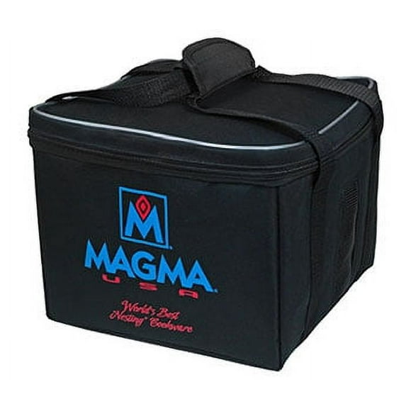 Sac de Rangement pour Batterie de Cuisine Magma Imbrication Polyester Résistant Fermeture à Glissière