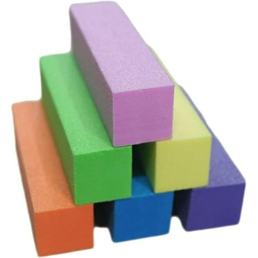 12pcs Buffing Sanding Block Nail Polisher Toenail File Nail Pedicure Tools Pedicure Buffers Blocks Nail Buffer Blocks Nail Buffers Grit Nail File Four Squares Repair