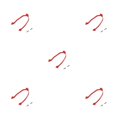thumbnail image 3 of Soporte de guardabarros Wosthever para patinete eléctrico Repuesto PVC Color Rojo, 3 of 5