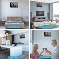 thumbnail image 5 of Digital Wall Clock Display Alarm Clock With Wireless Remote Control Led Wall Clock With Date And Te, 5 of 5