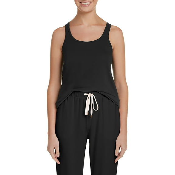Honeydew Women's Soft Cotton Jersey Layering Lounge Tank for Casual Chic