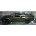 thumbnail image 3 of 2019 Dodge Challenger SRT Hellcat F8 Green Metallic with Twin Black Stripes "Modern Muscle" Limited Edition to 13904 pieces Worldwide 1/64 Diecast Model Car by Autoworld, 3 of 4