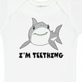 thumbnail image 4 of Inktastic I'm Teething Cute Shark Boys or Girls Baby Bodysuit, 4 of 5