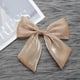 thumbnail image 4 of Cinta de organza transparente color champán de 22 yardas y 1 1/2 pulgada, cinta clásica de brillo crema, suave y sedosa, cinta brillante, 4 of 9