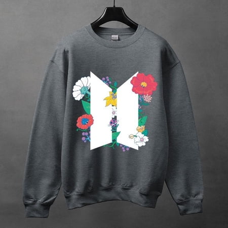Bangtan Symbol Flowers – Kpop ARMY Gift Sweatshirt