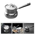 thumbnail image 4 of Stainless Steel Milk Pot Thickened Soup Pot Kitchen Cooking Pot Milk Heating Pot Coffee Pot, 4 of 8