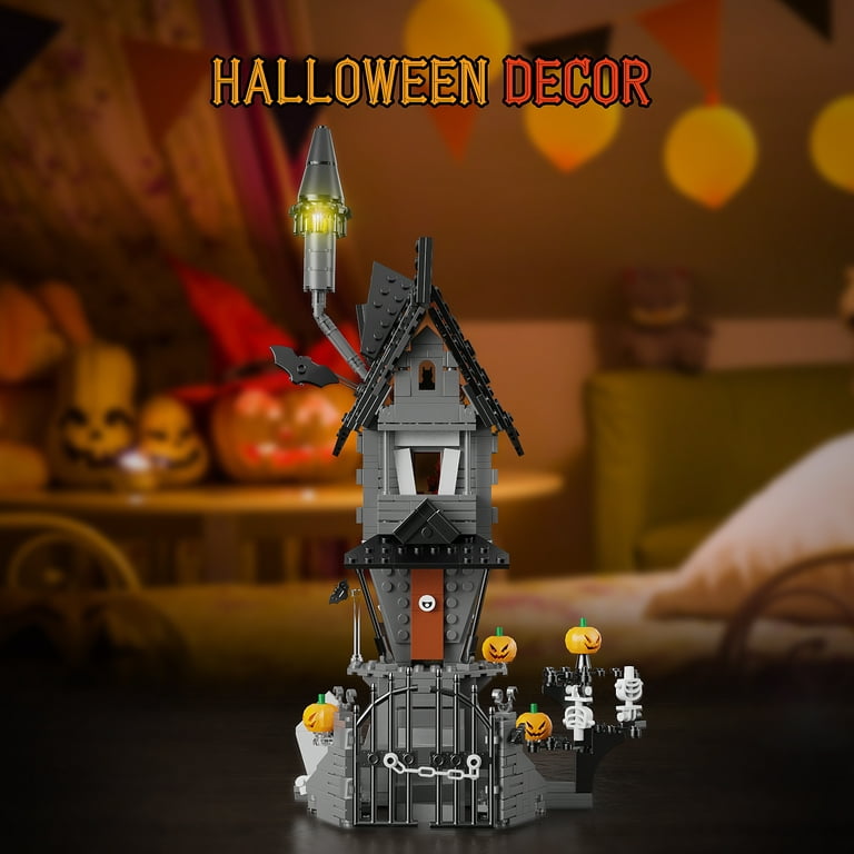  MOOXI-MOC Halloween Nightmare Before Christmas Jack's House  Sally Building Set,Creative Building Block Toy Kit Gifts for  Children(443pcs) : Toys & Games