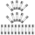 thumbnail image 1 of Minkissy 20Pcs 2 Amp Mini Fuses with Glass Tubes for Home Appliances and Electronics, 1 of 7