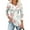 White, variant on Traleubie Plus Size Tunic Tops Long Sleeve Casual Solid Henley Shirts for Women M-4XL