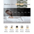thumbnail image 5 of Blackout Curtains for Bedroom, Sage Green Room Darkening Window Drapes for Living Room, Abstract Geometric Ocean Wave Stripe Thermal Insulated Grommet Curtains, 42x84 inch, 2 Panels, 5 of 9