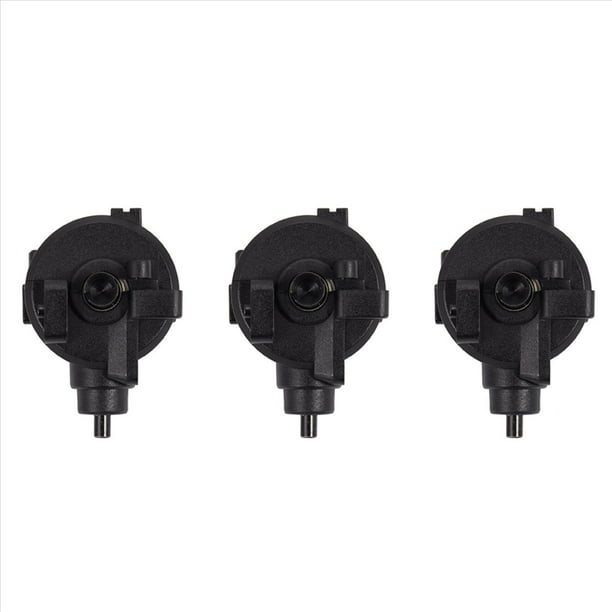 3X Caja de Engranajes del Conjunto Completo Drive & Dif Engranaje para 1:10 RC Car Parts 02051 02030 03015 02024 94123 94106 94107 94108, Caja de Cambios Delantera