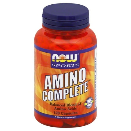 Now Foods Now Sports Amino Complete, 120 ea (Best Foods For Amino Acids)