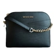 thumbnail image 1 of BOLSA MICHAEL KORS ORIGINAL JET SET DOME MEDIUM LEATHER BLACK, 1 of 5