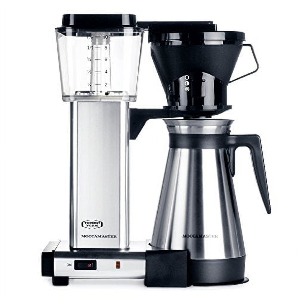 Technivorm Moccamaster 79112 Kbt Coffee Brewer 40 Oz Polished Silver