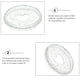 thumbnail image 3 of TABLETREANDS 60Ud Discos Encuadernadores Transparentes Multifuncionales Para Cuadernos Y Planificación Creativa, 3 of 6