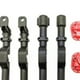 thumbnail image 4 of Piezas de repuesto para carcasa de eje delantero y trasero de Metal RC 1/12 para MN D90 D91 Negro perfke Carcasa del eje RC, 4 of 8