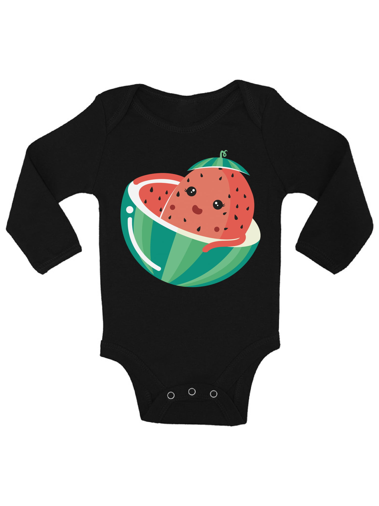watermelon baby romper