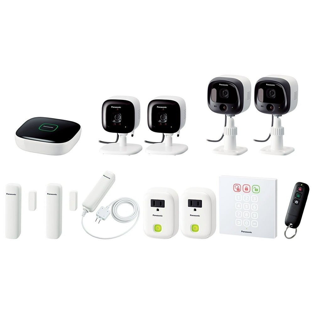 Panasonic KXHN6090W Complete Smart Home Monitoring System Security