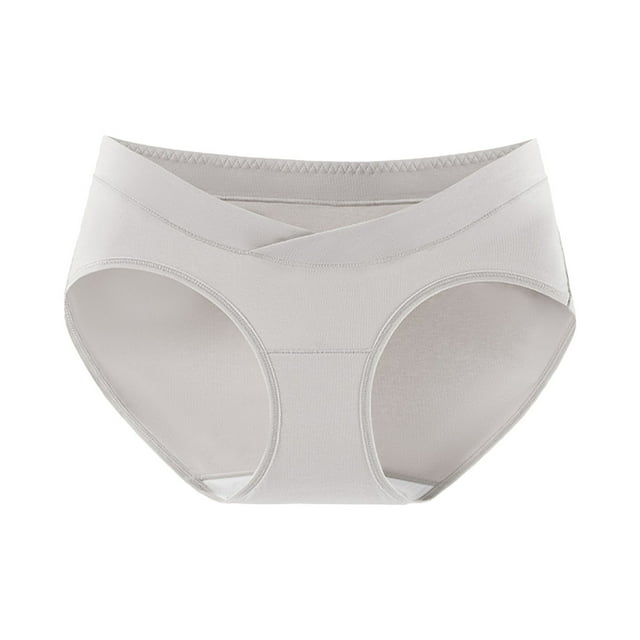 GigrtiJin Womens Low Waisted Underwear Seamless Solid Color Invisible Panties Breathable Smoothing Underpants