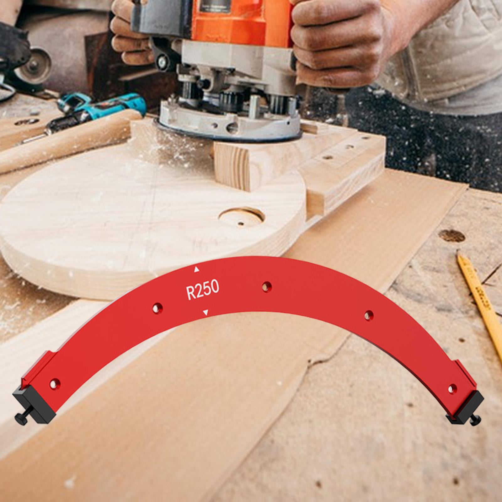 simhoa Corner Router Template Guide, Angle Positioning Template, Table Corner Professional Woodwork DIY Positioning Tools R250