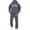 Dark Gray&1080, variant on Mens Sweatsuit 2 Peice Sets Lined Sweat Suit for Men Letter Graphic Y2K Hoodies Sweatpants Outfits Warm Fall Winter Track Suits Set
