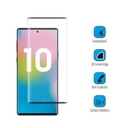 Samsung Galaxy Note 10  Plus Black Tempered Glass Real Shatterproof Screen Guard
