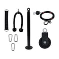 thumbnail image 1 of Set de entrenamiento de fuerza de 8 piezas perfecl accesorios Longitud ajustable de tracción de cables Estilo A, 1 of 8