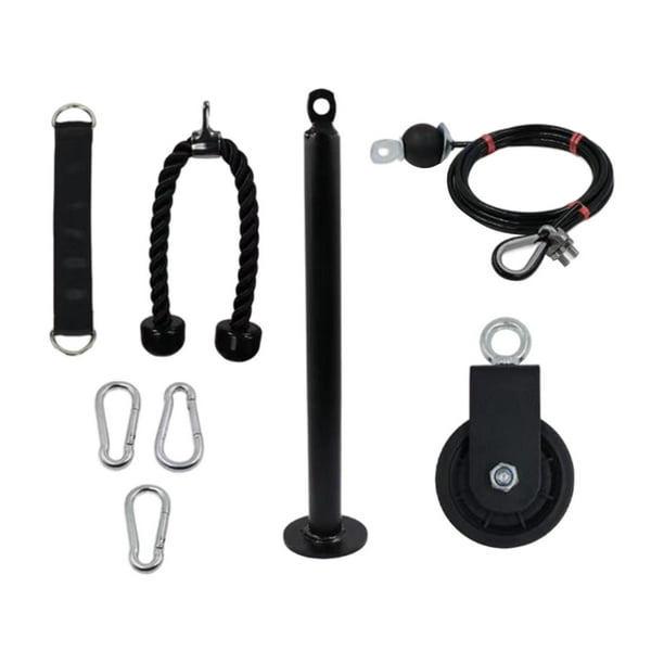 Kit de entrenamiento de fuerza, de polea de Cable de peso, suministros de bricolaje de alta resistencia, equipo de Fitness para entrenamiento Estilo A