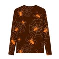 thumbnail image 5 of Ichuanyi liquidación de la moda mujer casualidad casual halloween halloween impreso cuello redondo de camiseta suelta blusa blusa ICHUANYI WER202308210360, 5 of 5