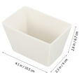 thumbnail image 2 of Coffee Sugar Cube Jar Bags Holders Household Jars Containers Dessert Butter Dispenser Tea Bowl Ceramic, 2 of 6