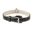 thumbnail image 1 of Aspen Black/Cream Leather Collar, 1 of 1