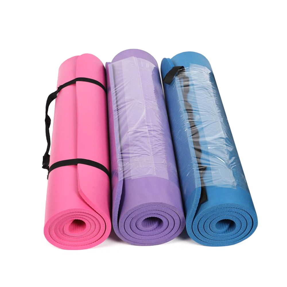 72x24IN Non-slip Yoga Mat Eco-friendly Fitness Pilates Gymnastics Mat Gift N9D0 