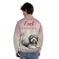 thumbnail image 5 of Every Fart is Love Note Havanese Guilty Face Happy Valentine's All Over Print 3D Baseball Jacket Havanese Dog Lover Gifts Idea Bomber Jacket Softball - 01016, 5 of 6