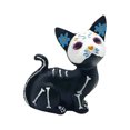thumbnail image 2 of Latrodar Dog Statue Day Of The Dead Dog Figurine Resin Halloween Creative elf TV Cabinet Decor B 6.6x3.4 Inch Home Decor, 2 of 4