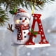 thumbnail image 3 of Adornos navideños personalizados con letras 2025 | Colgante de ciervo acrílico con cordón dorado | Decoración de mesa de madera personalizada y adornos navideños para el árbol y el hogar, 3 of 5