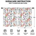 thumbnail image 2 of Blackout Kids Curtains,Pioneer Flower Floral Print Pattern Childrens Insulated Curtains Set Of 2,Bedroom Essentials,Toddler Room Decor 42"x54", 2 of 5