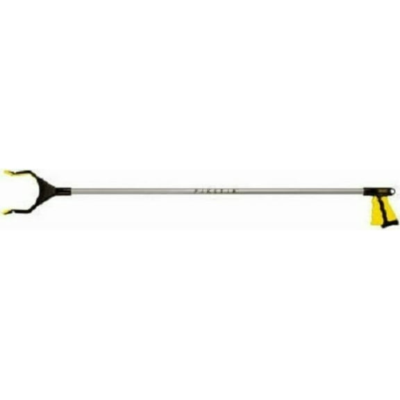 Reid Industries P488 48" Yellow PikStik Pro Mobility Reacher / Grabber - Quantity of 3
