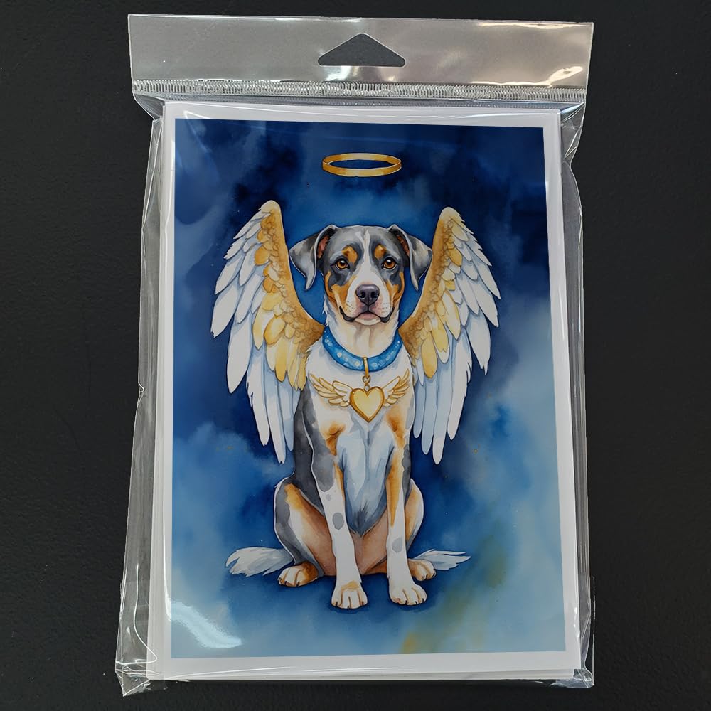 Catahoula My Angel Greeting Cards Pack of 8 7 in x 5 in