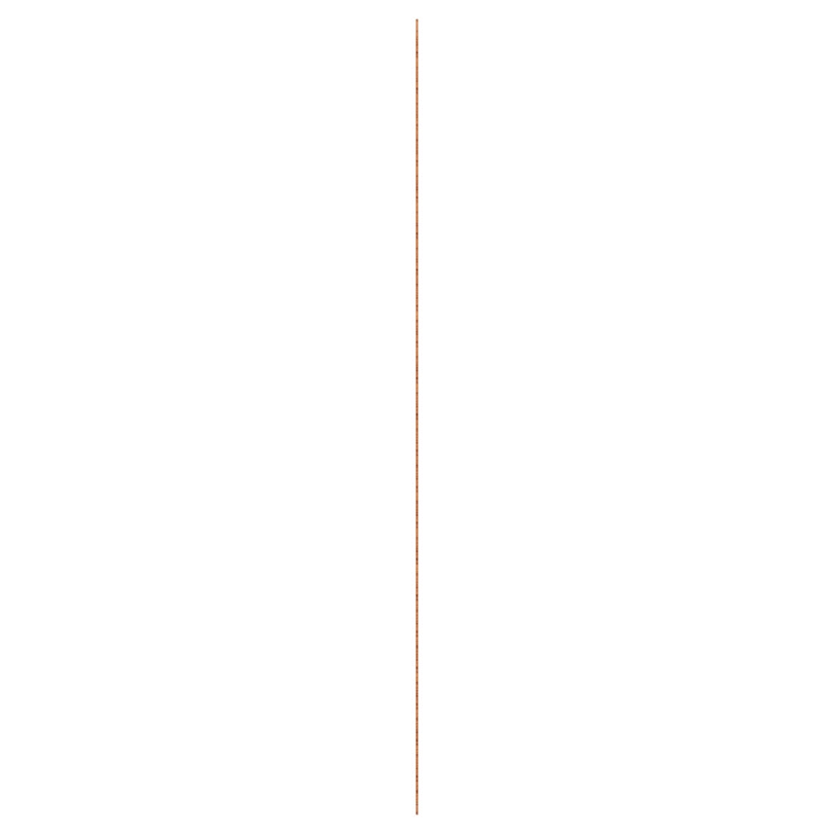 Ekena Millwork 47"H x 1/8"T Pontiac Adjustable Acrylic Decorative Slat Wall Panel Kit, Gold Mirror (contains 16 Slats + 1 Straight Edge Starter Slat)