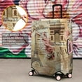 thumbnail image 3 of Trendy Eiffel Tower Travel Luggage Cover Suitcase Protector Luggage Cover Fit 29-32 Inch Luggage, 3 of 6