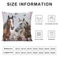 thumbnail image 5 of Horse Throw Pillow Covers for Couch Sofa Bed, Branches Decorative Pillows Cushion Covers, Pillow, 5 of 5