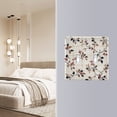 thumbnail image 4 of Yayeee Toggle Light Switch Wall Plate 2-Gang 4.56"x4.48" Decorative Outlet Cover, Floral Plaid, 4 of 7