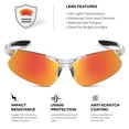 thumbnail image 3 of Gafas Deportivas Polarizadas para Niños y Jóvenes Xagger para Béisbol, 3 of 6