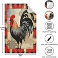 thumbnail image 3 of Coolnut 6 Pack Vintage Rooster Kitchen Towels Highly Absorbent, Super Soft Dishcloths 18 x 28 Inches Reusable Quick Drying Tea Towels Set for Home,Kitchen Decor Wash cloth, 3 of 7
